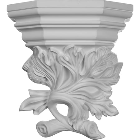 Ekena Millwork Wall Sconce, 17-3/4 in H, 16.13 in W, Factory Primed SCO16X17X08OL